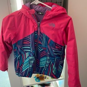 Girls North Face winter jacket